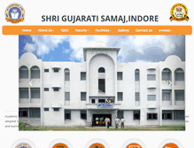 Tablet Screenshot of gujaratiartsandlawcollege.com